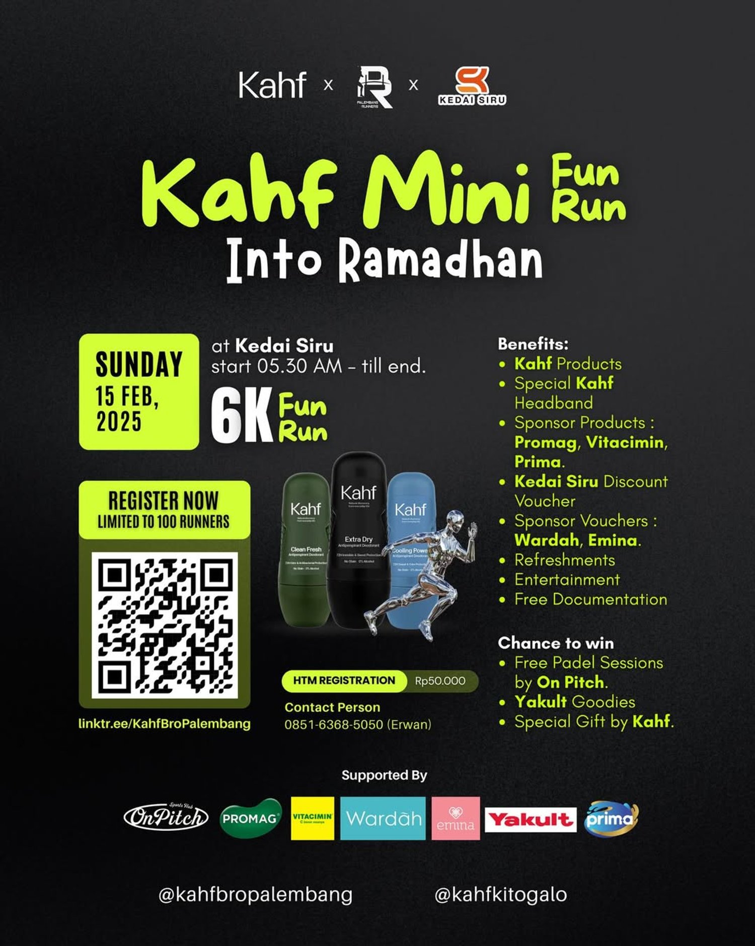 Kahf Mini Fun Run: Into Ramadhan 2026