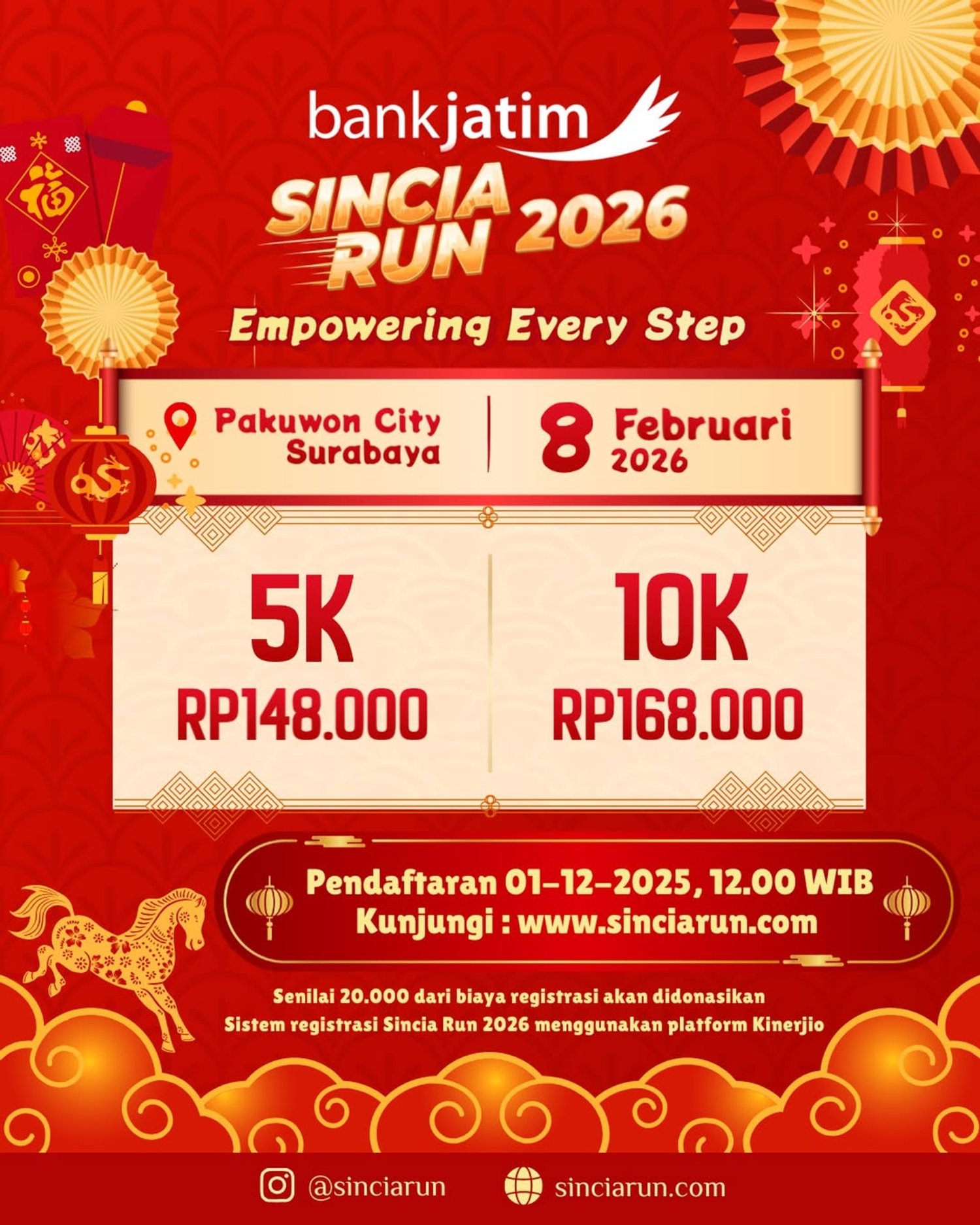 Bank Jatim Sincia Run 2026