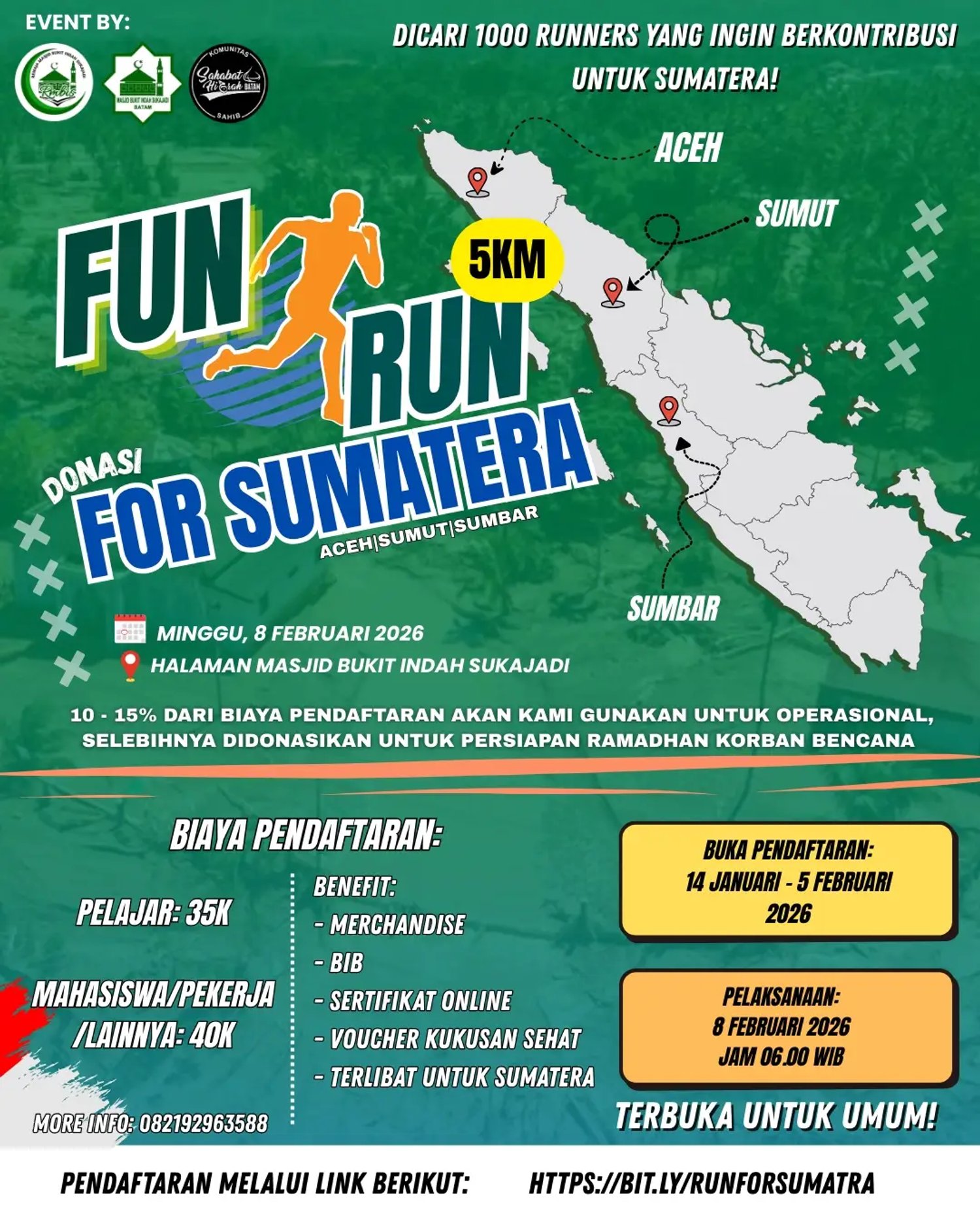 Fun Run for Sumatera 2026