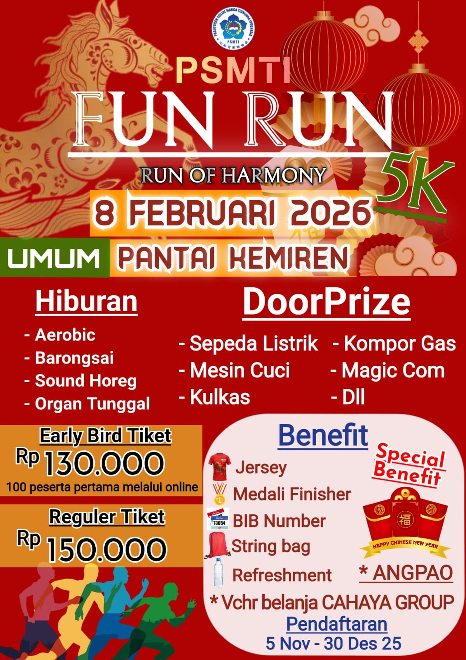 PSMTI Imlek Fun Run 2026
