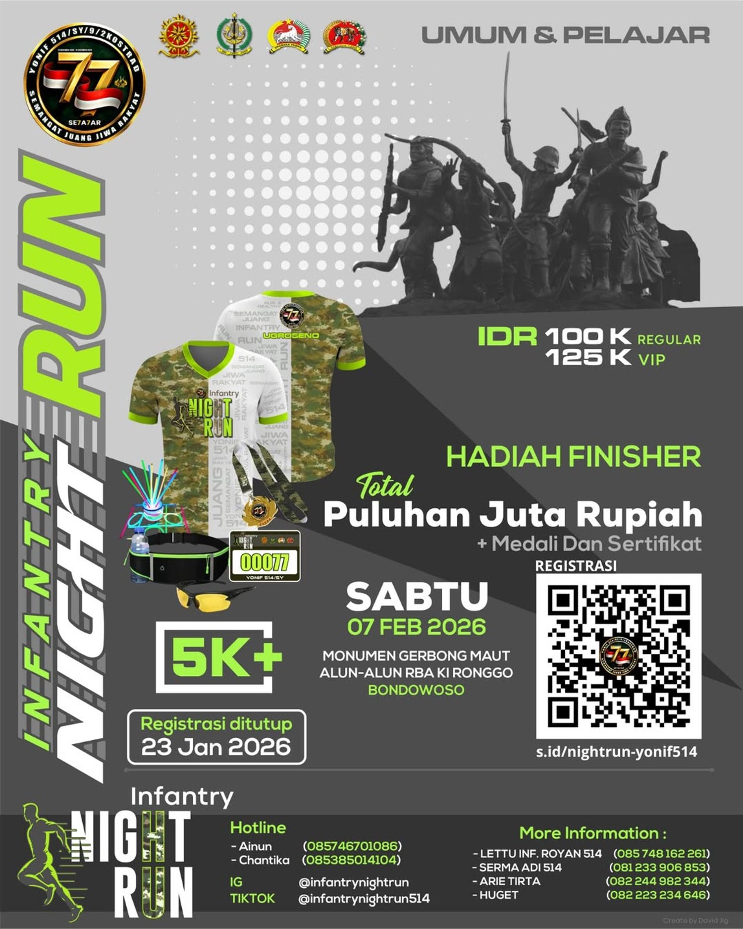 Infantry Night Run 2026