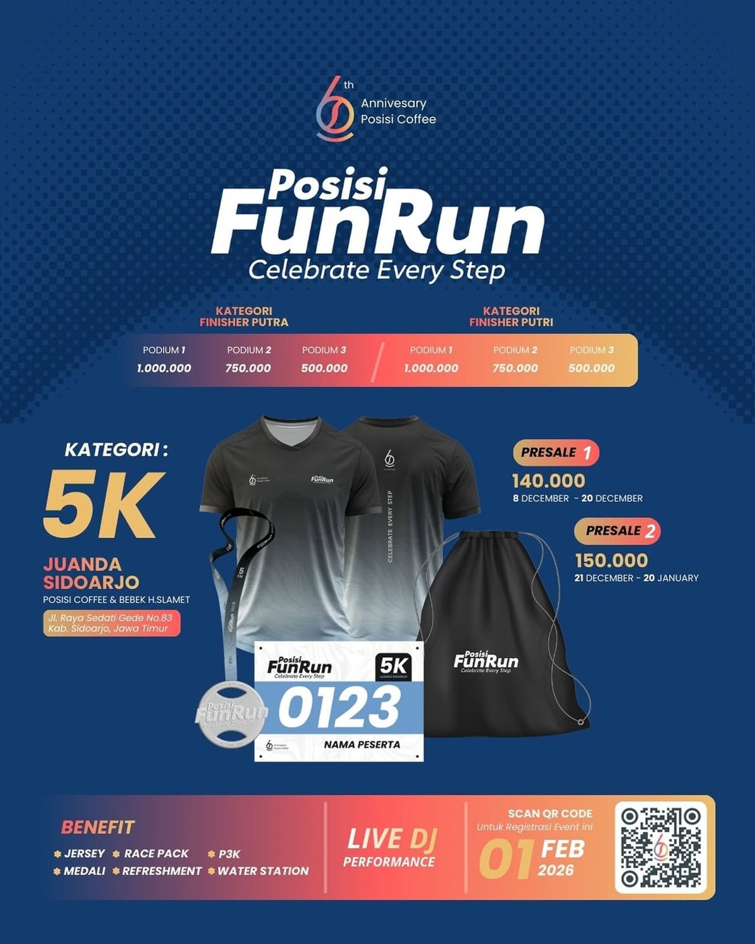 Posisi Fun Run 2026