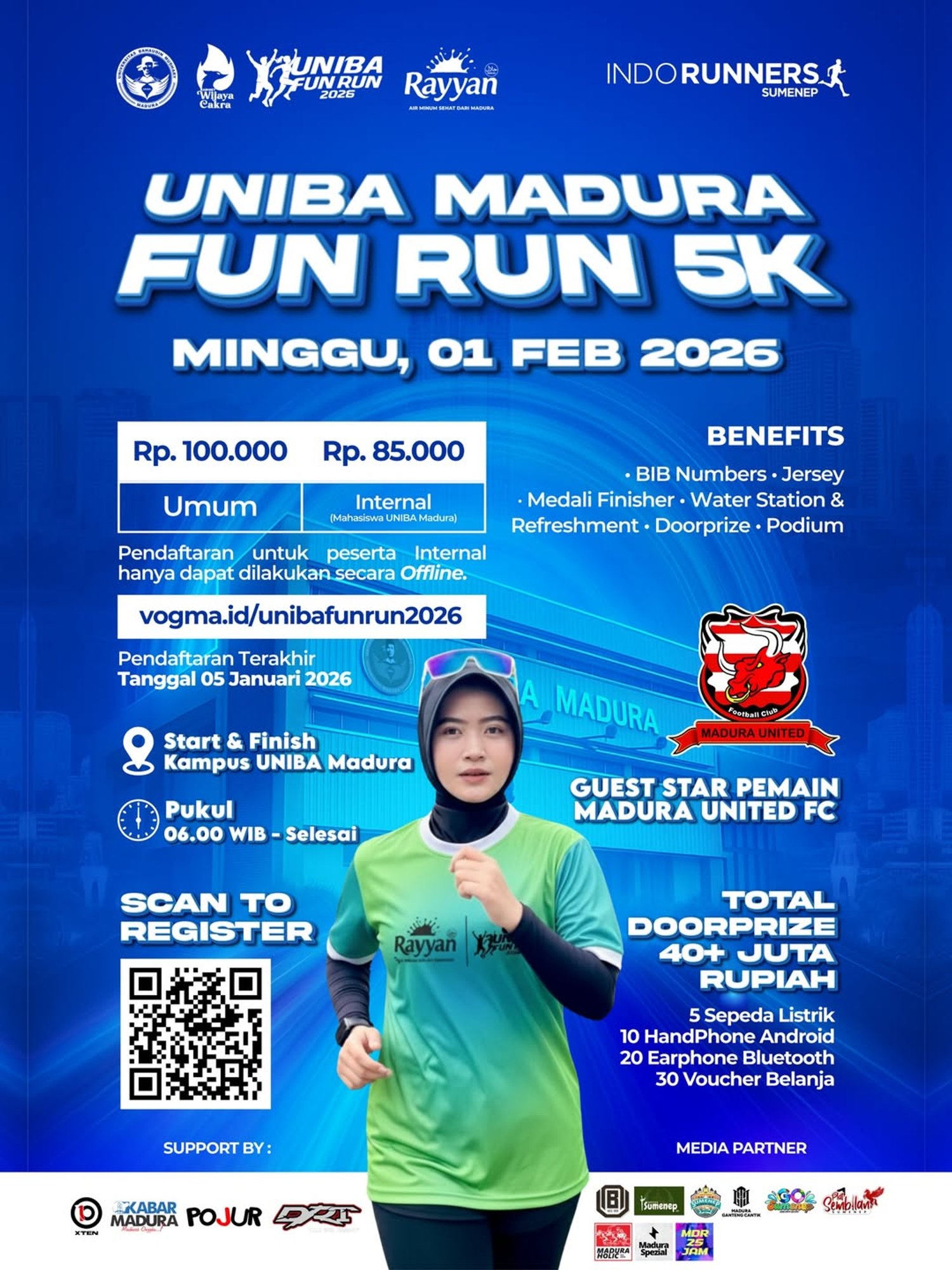 UNIBA Madura Fun Run 2026