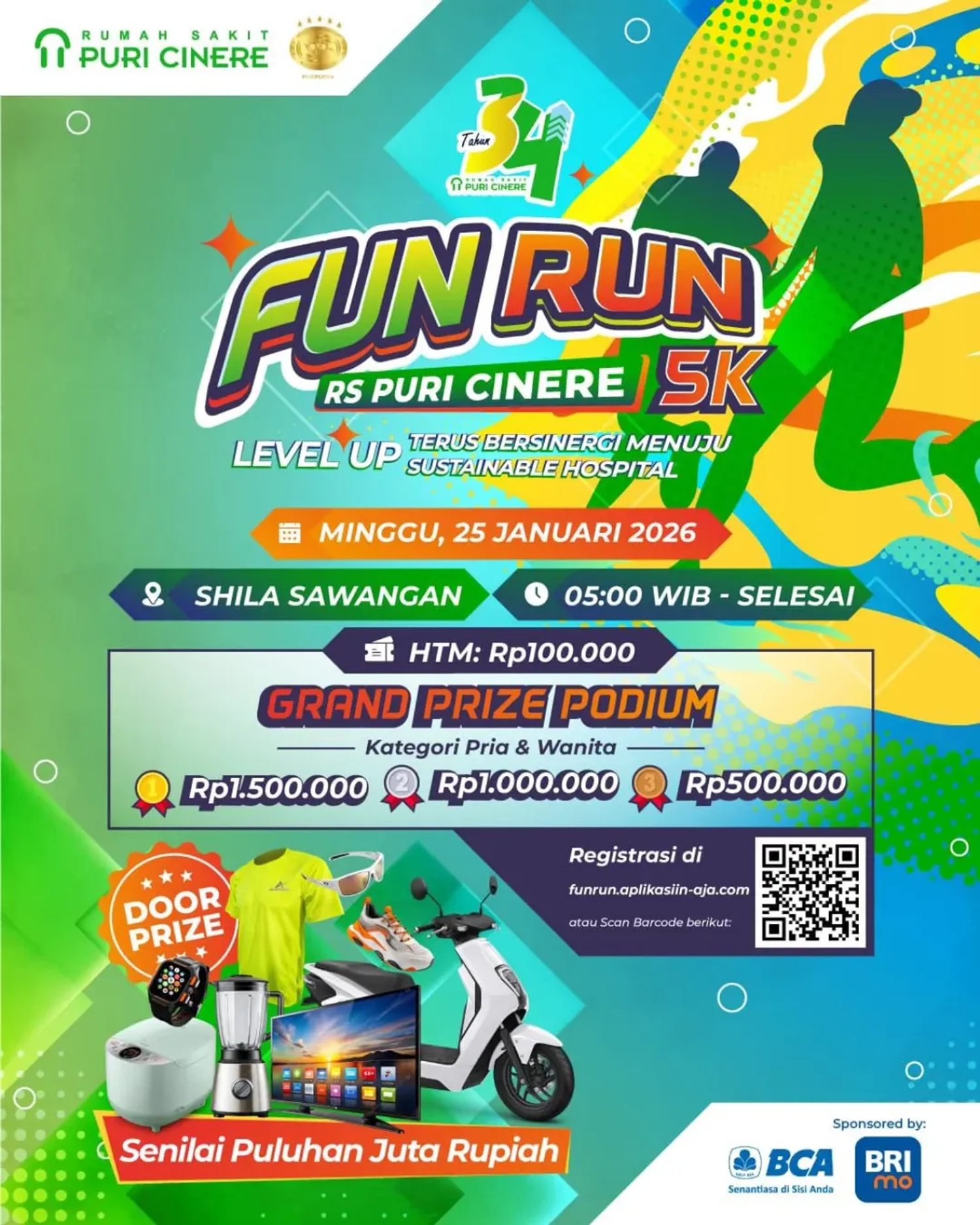 Fun Run RS Puri Cinere 2026
