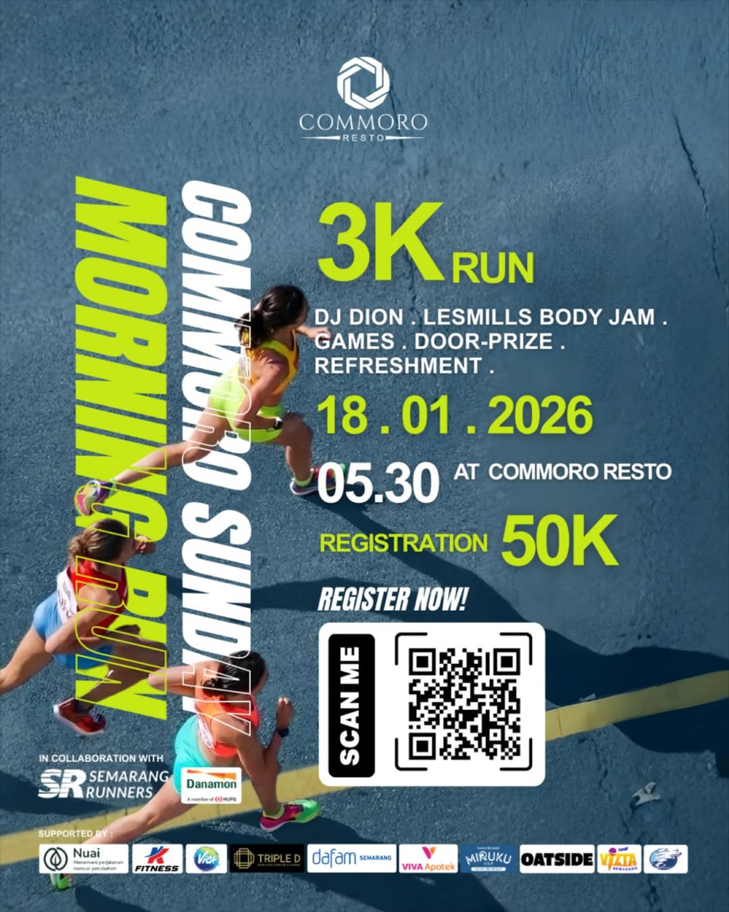 Commoro Sunday Morning Run 2026