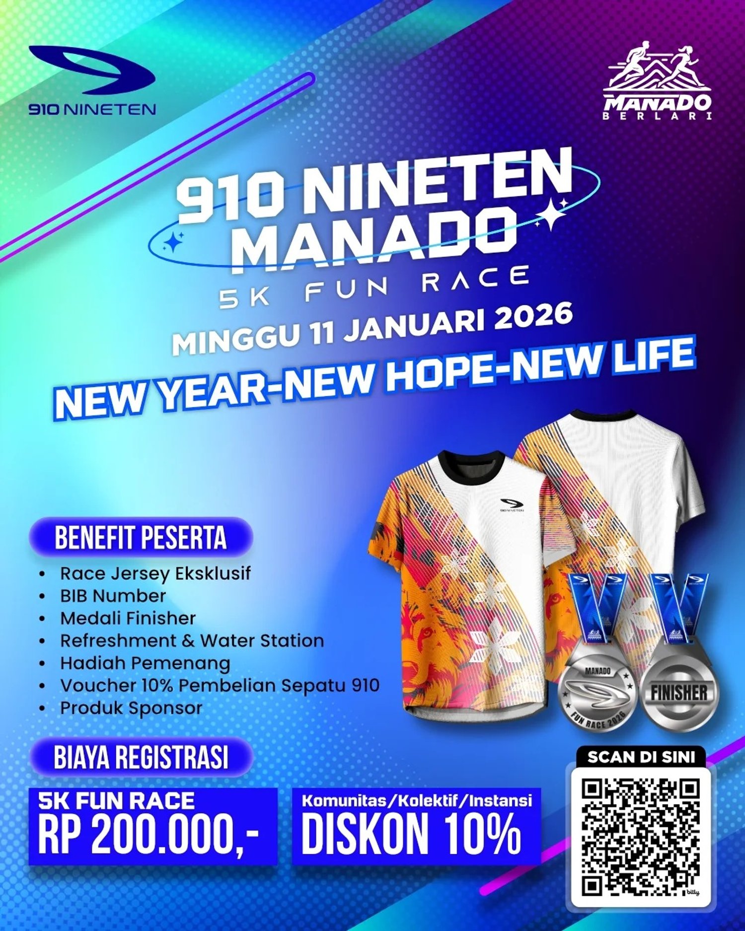 910Nineten Manado Fun Race 2026