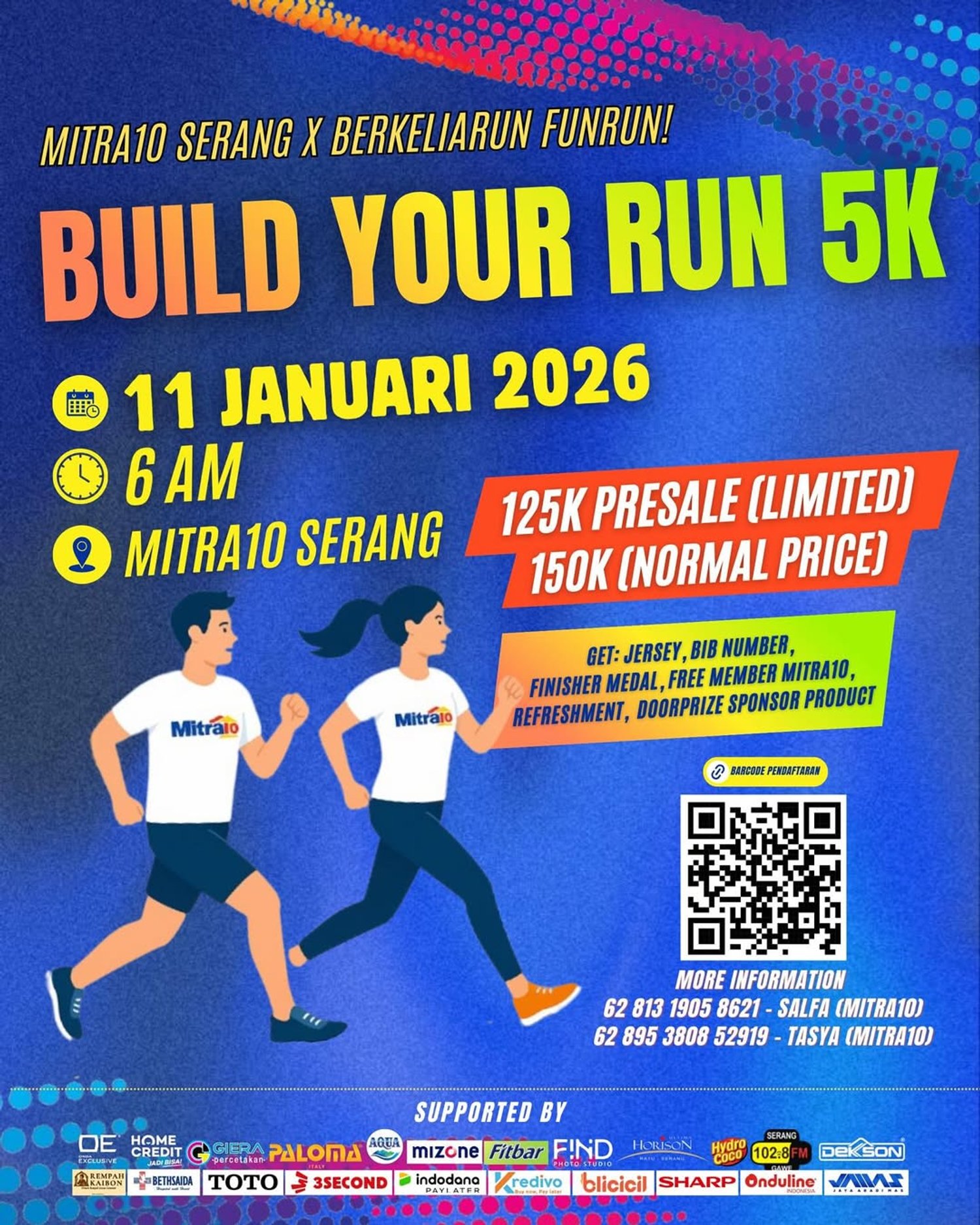 Mitra10 Serang x Berkeliarun Fun Run 2026