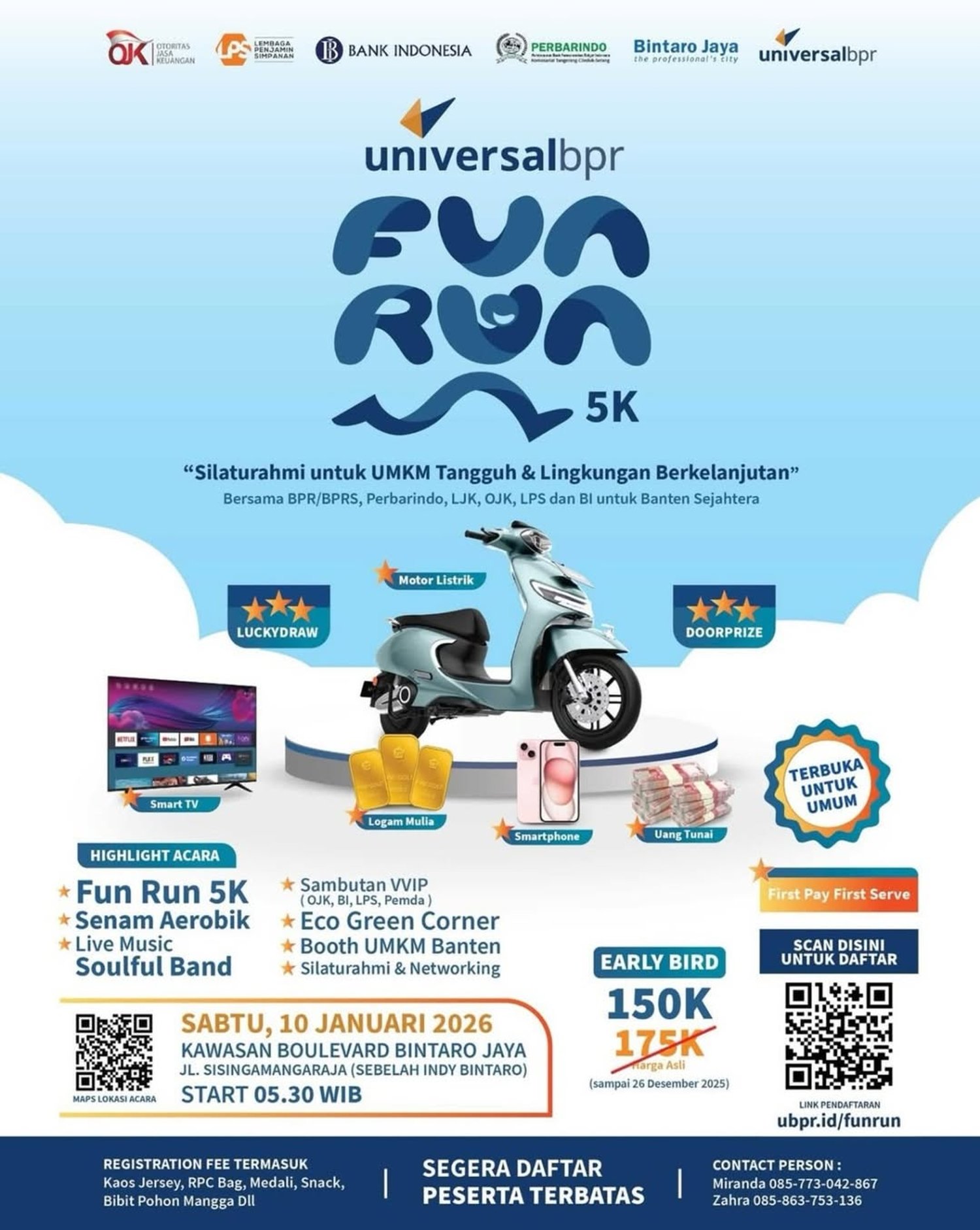 Universal BPR Fun Run 2026