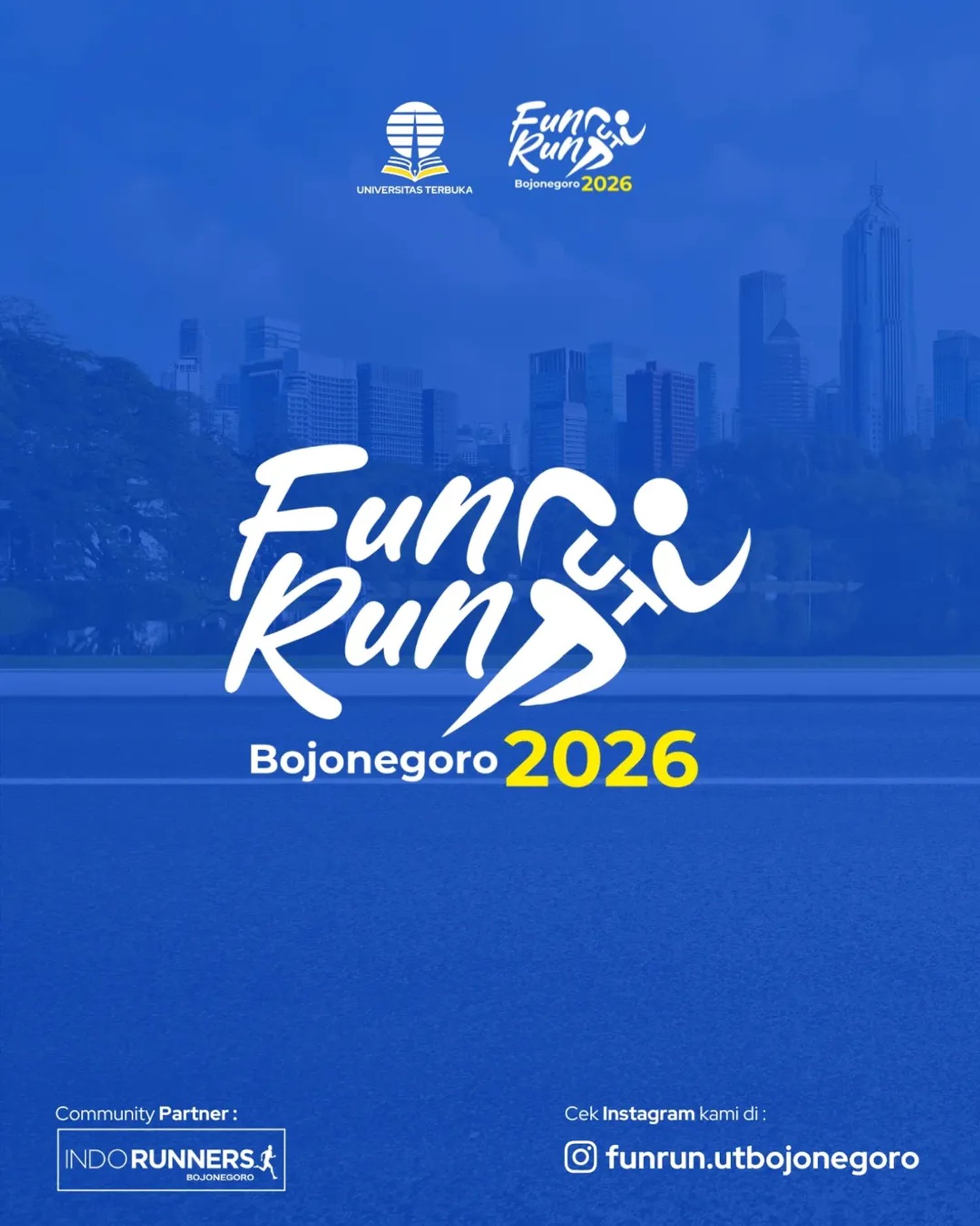 Fun Run Universitas Terbuka Bojonegoro 2026