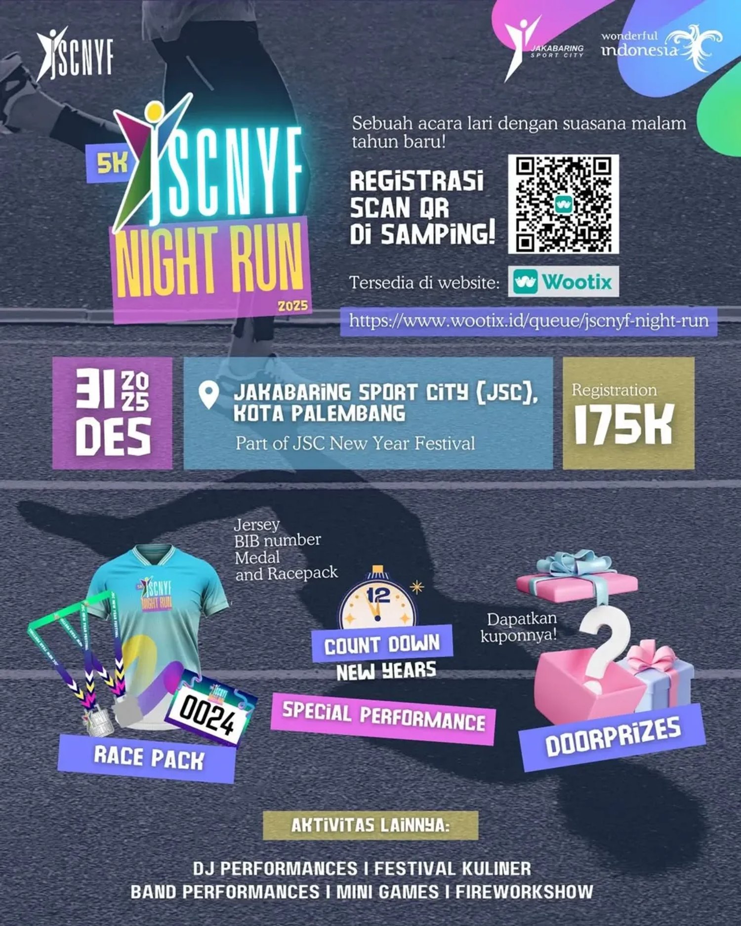 JSCNYF Night Run 2025
