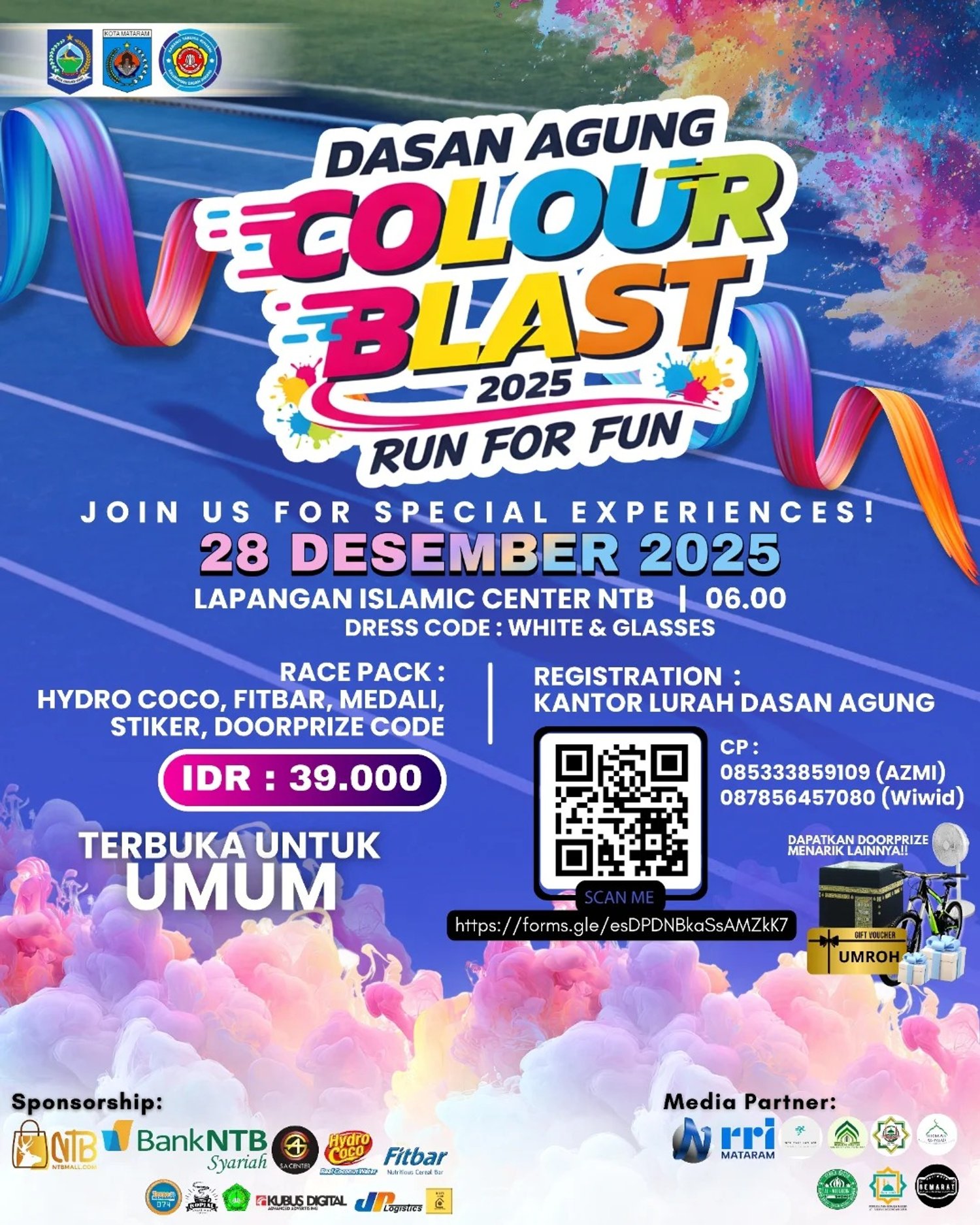 Dasan Agung Colour Blast Run For Fun 2025