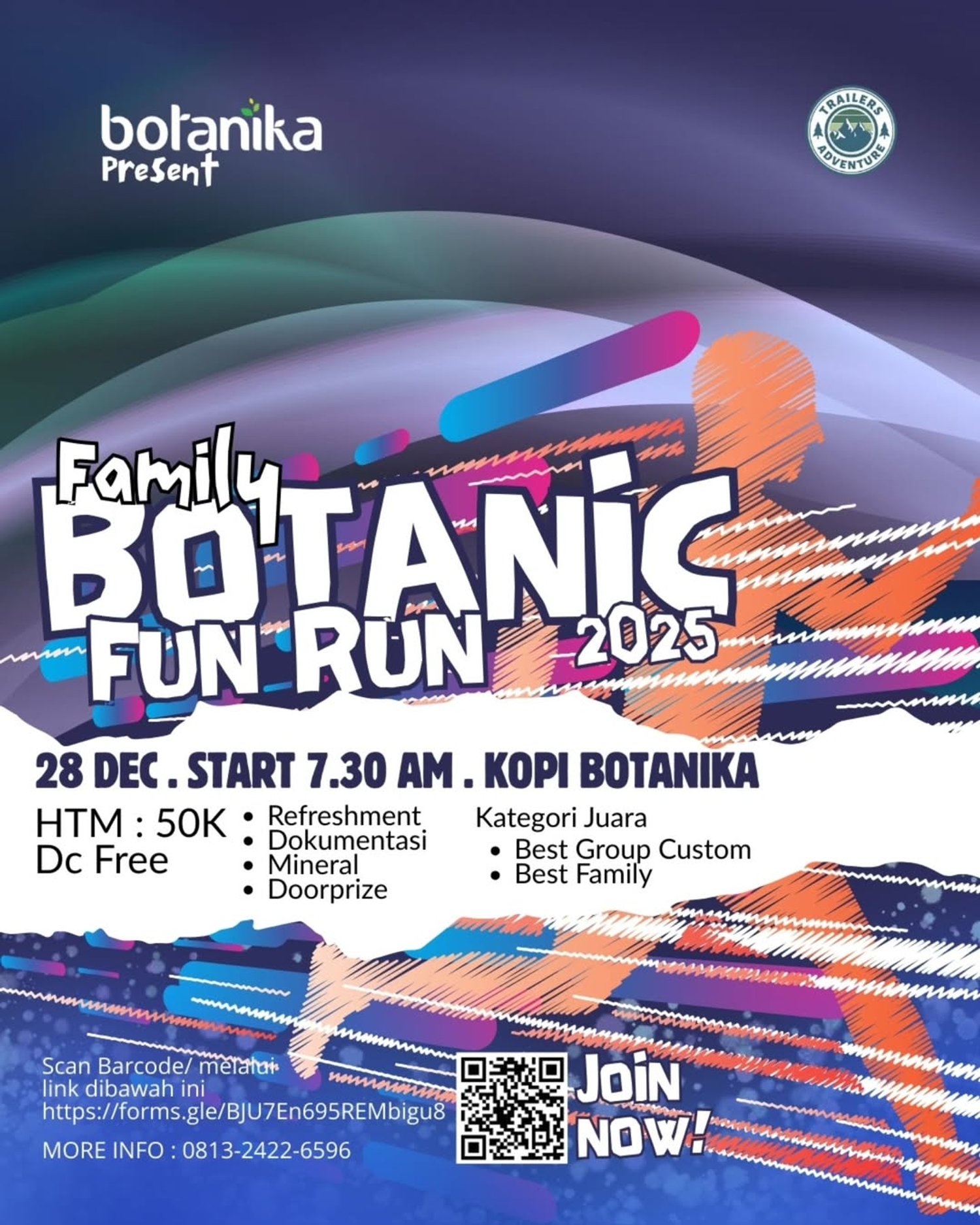 Family Botanic Fun Run 2025