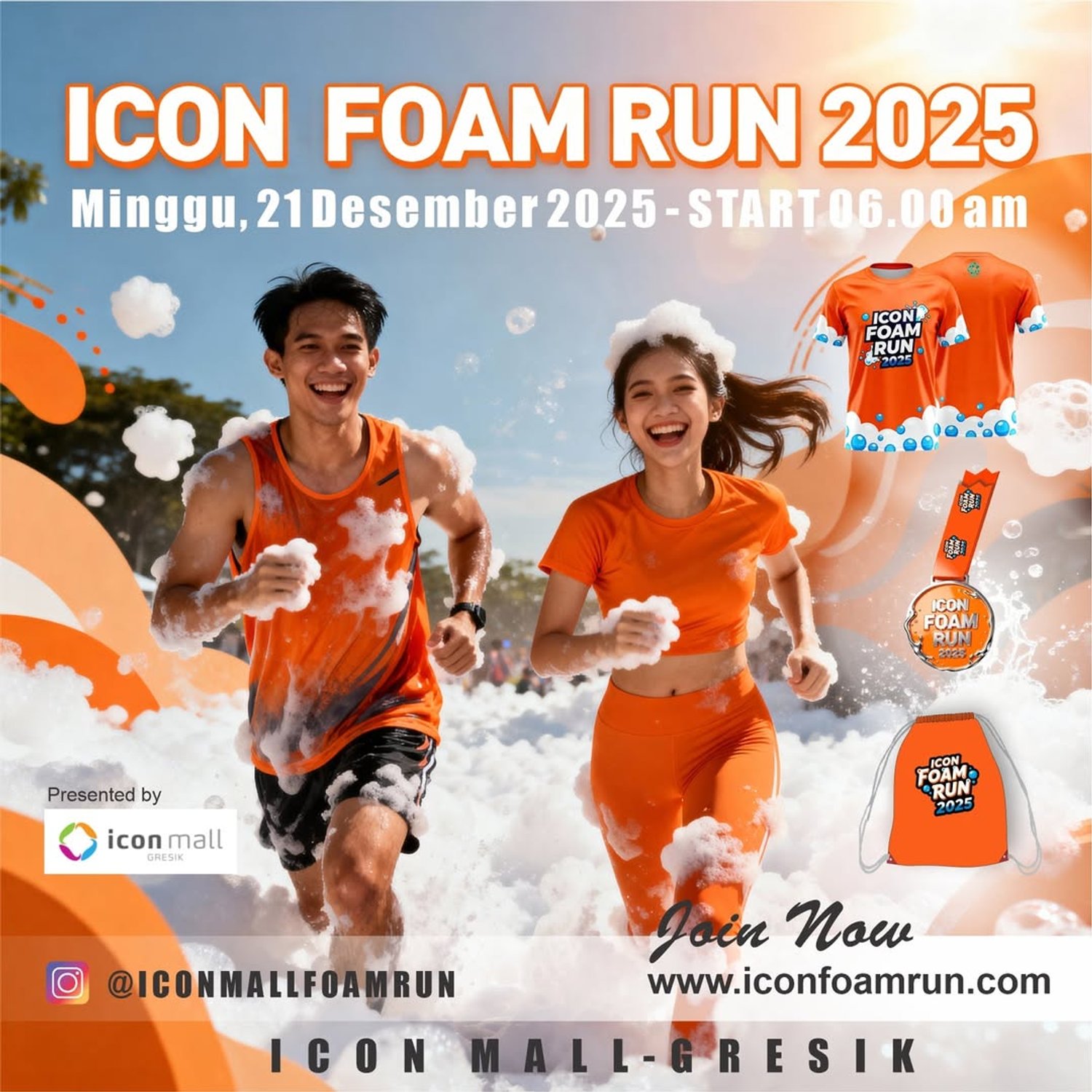 Icon Foam Run 2025