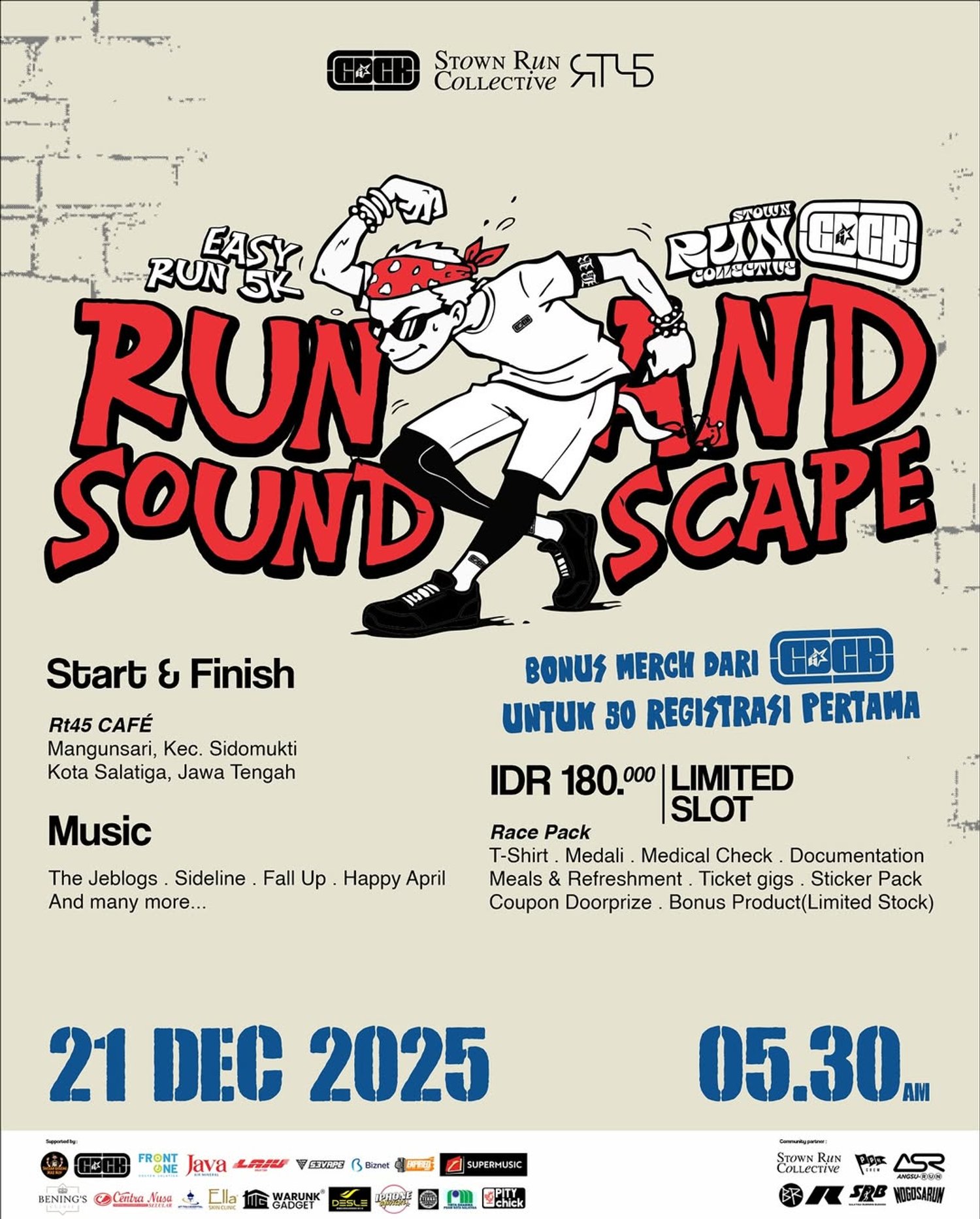 Run and Soundscape 2025