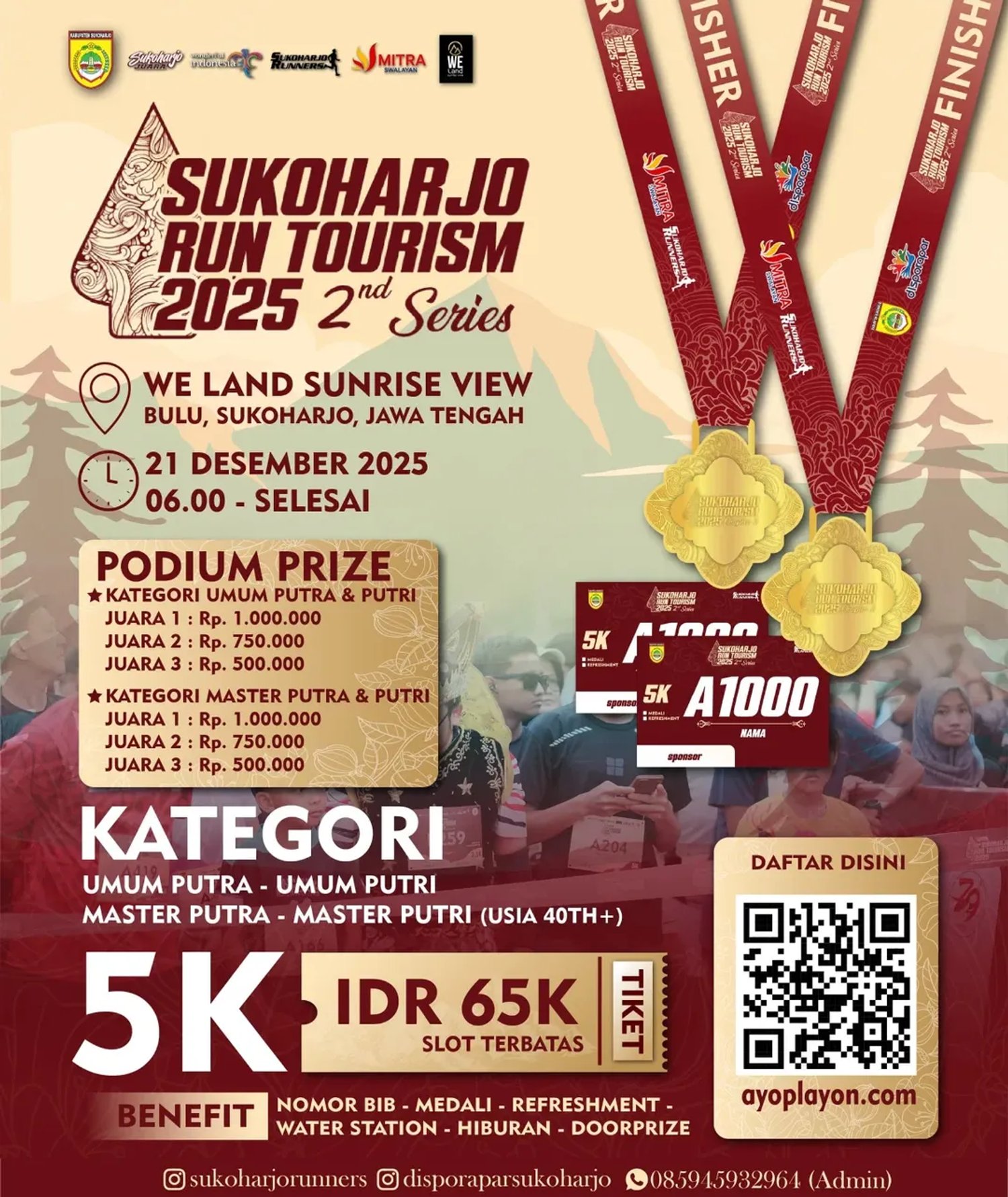 Sukoharjo Run Tourism 2025