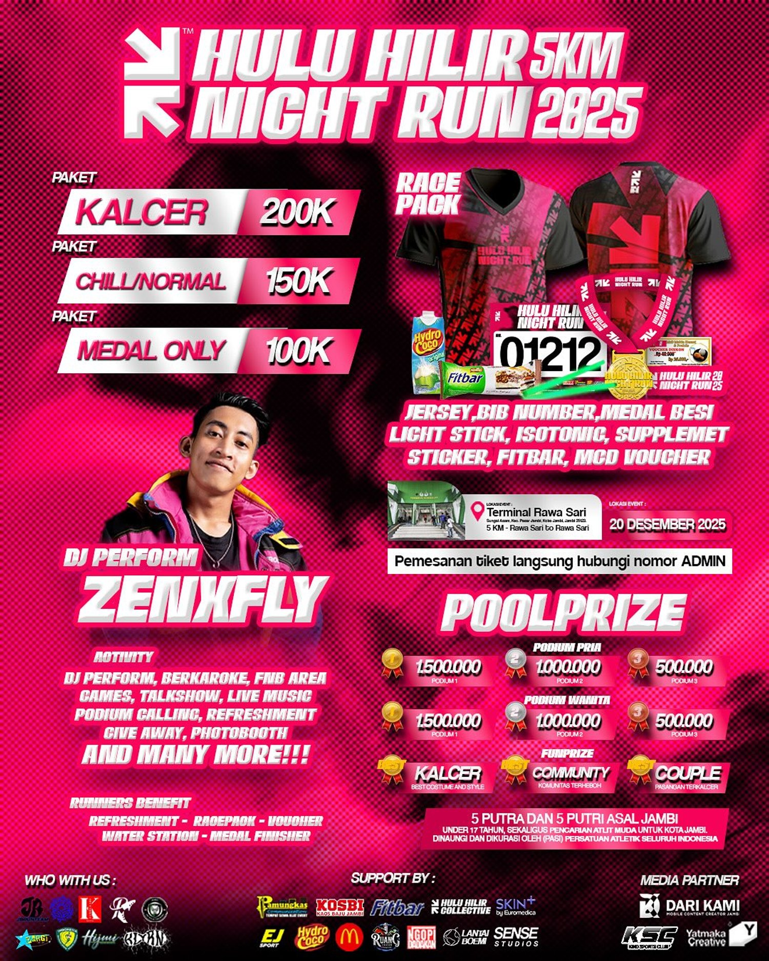 Hulu Hilir Night Run 2025