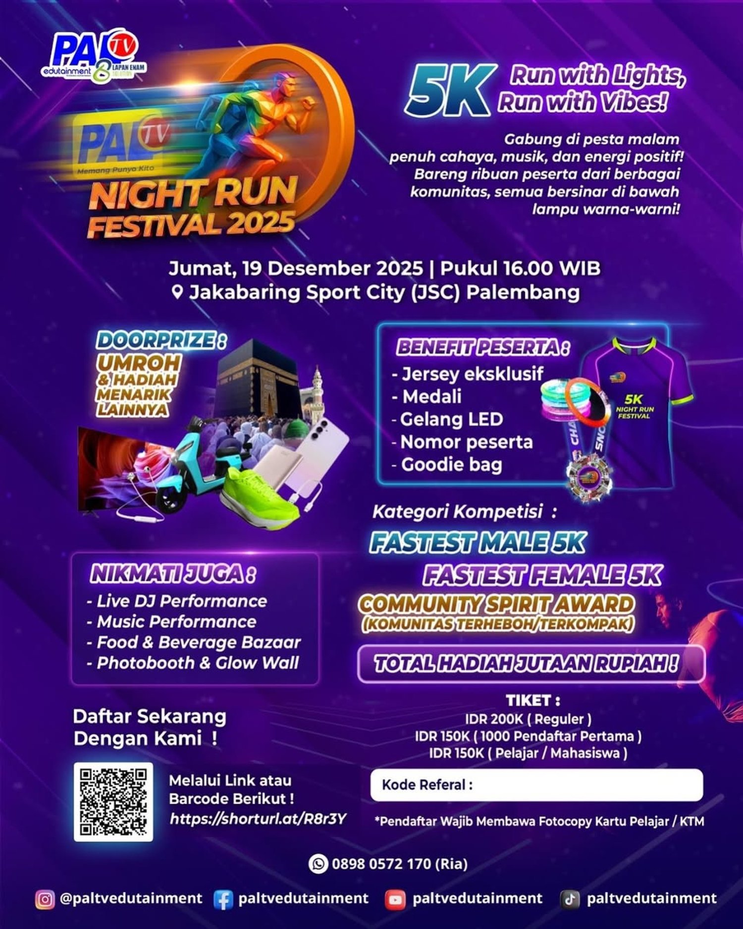 PALTV Night Run 2025
