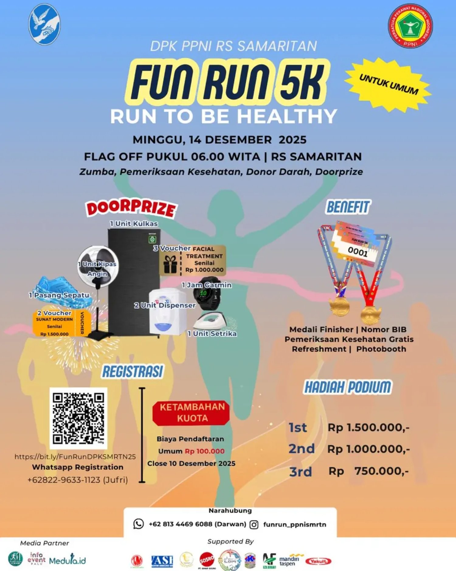 Fun Run 5K - Run to be Healthy 2025