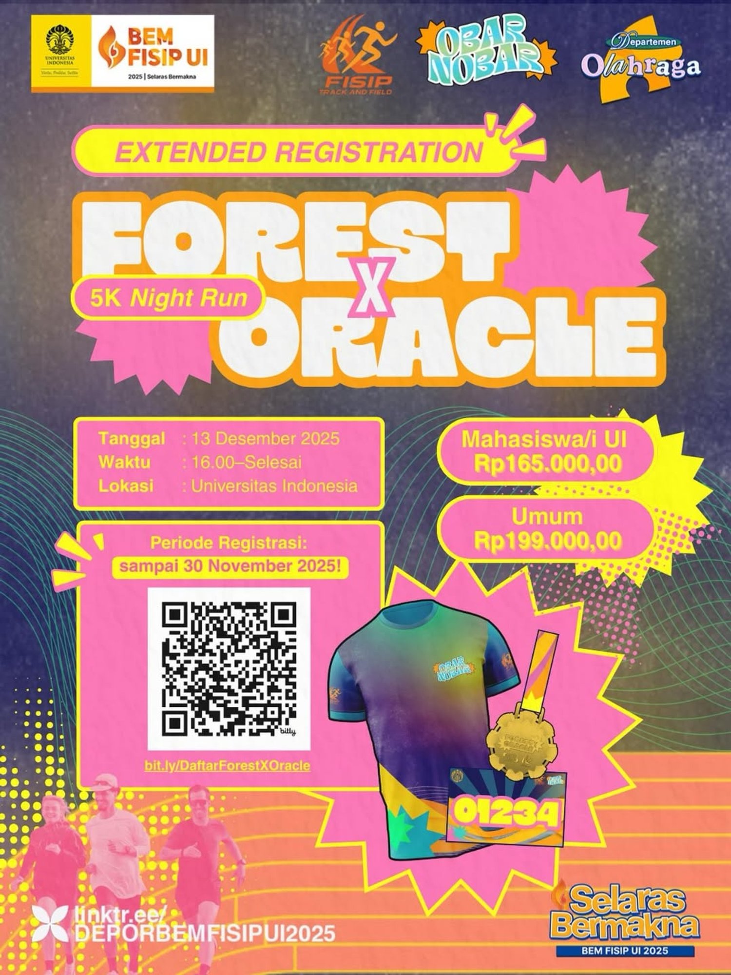 Forest x Oracle Night Run 2025