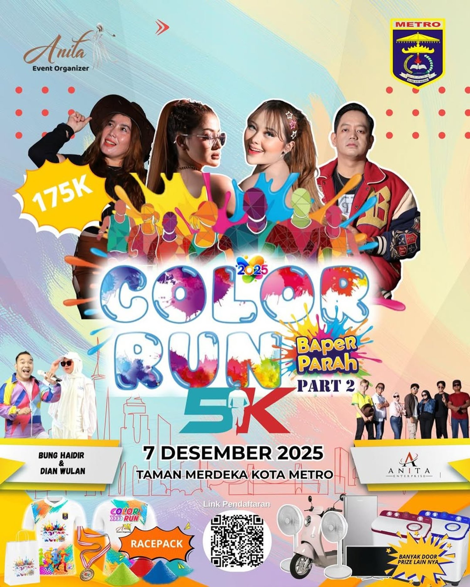 Color Run BAPERPARAH 2025