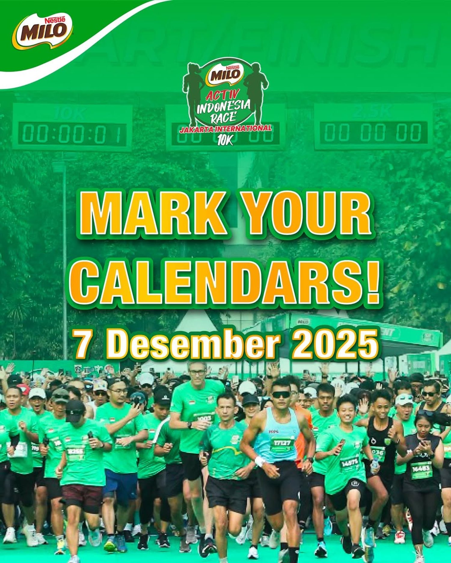 MILO Activ Indonesia Race Jakarta International 10K 2025