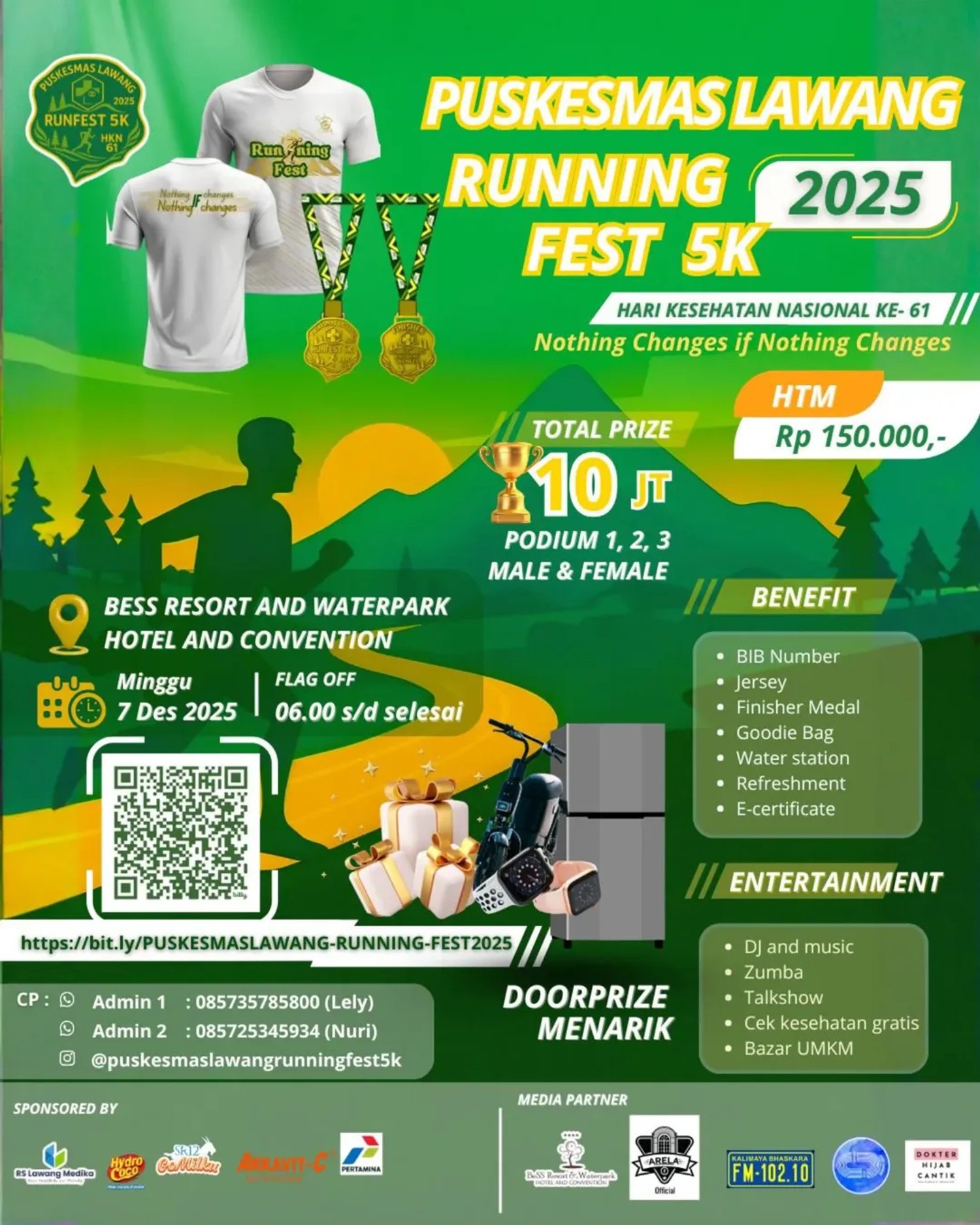 Puskesmas Lawang Running Fest 2025
