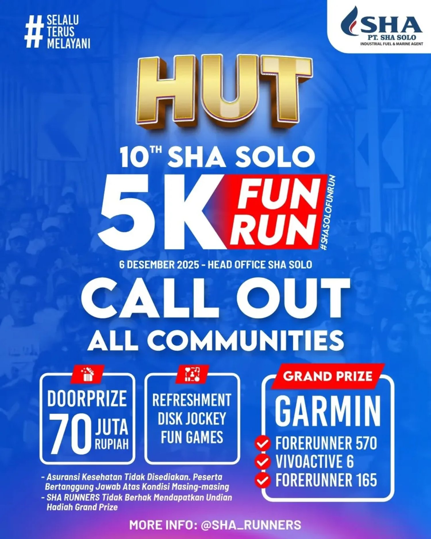 SHA Solo Fun Run 2025