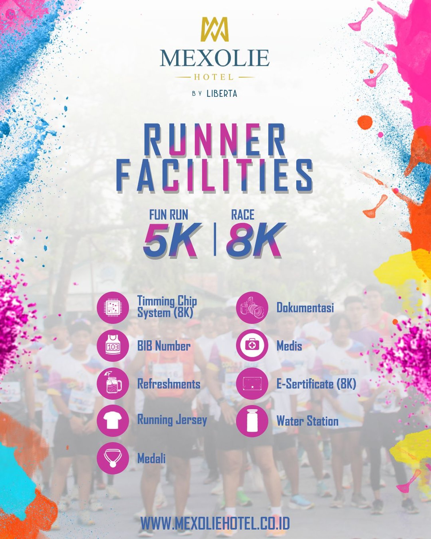 Color Run 2 Mexolie 2025