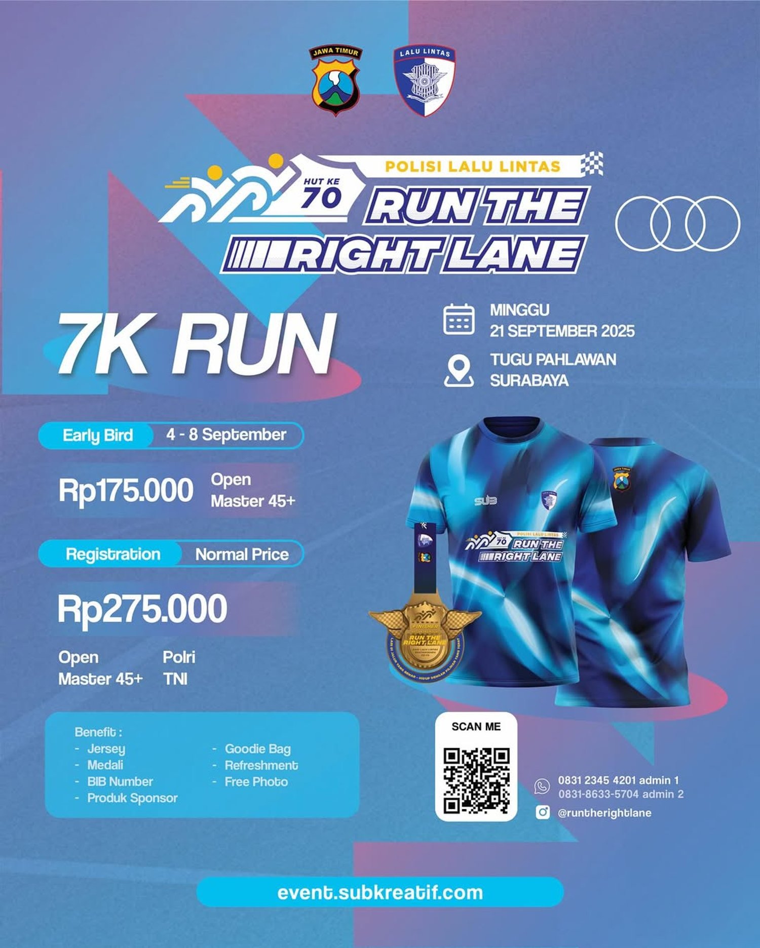Run The Right Lane 2025