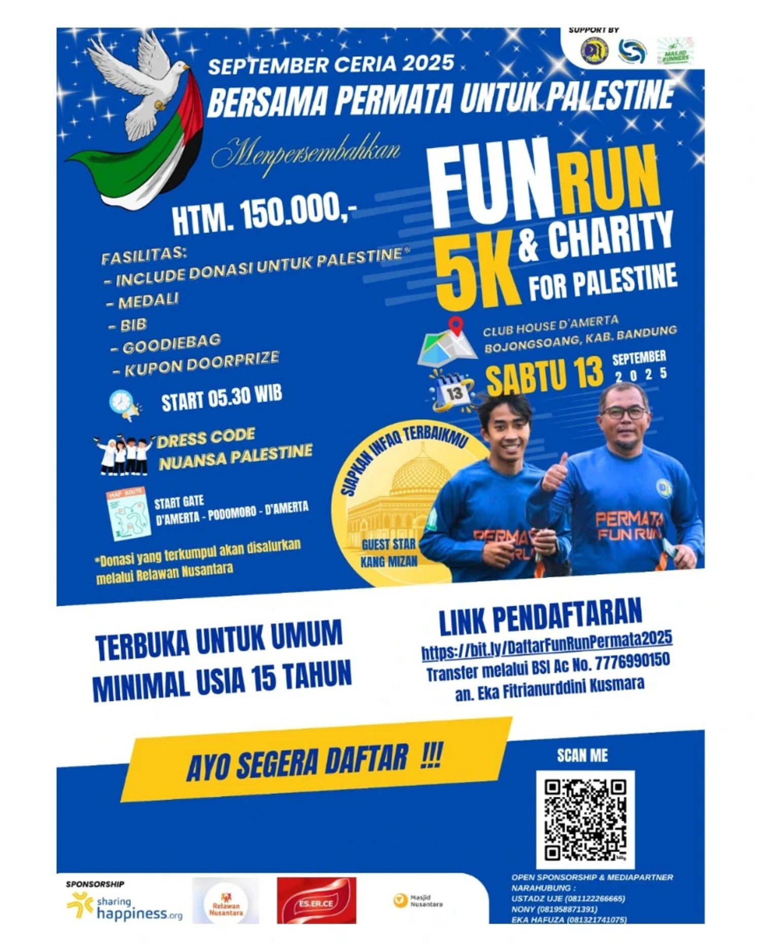 Fun Run & Charity for Palestine 2025