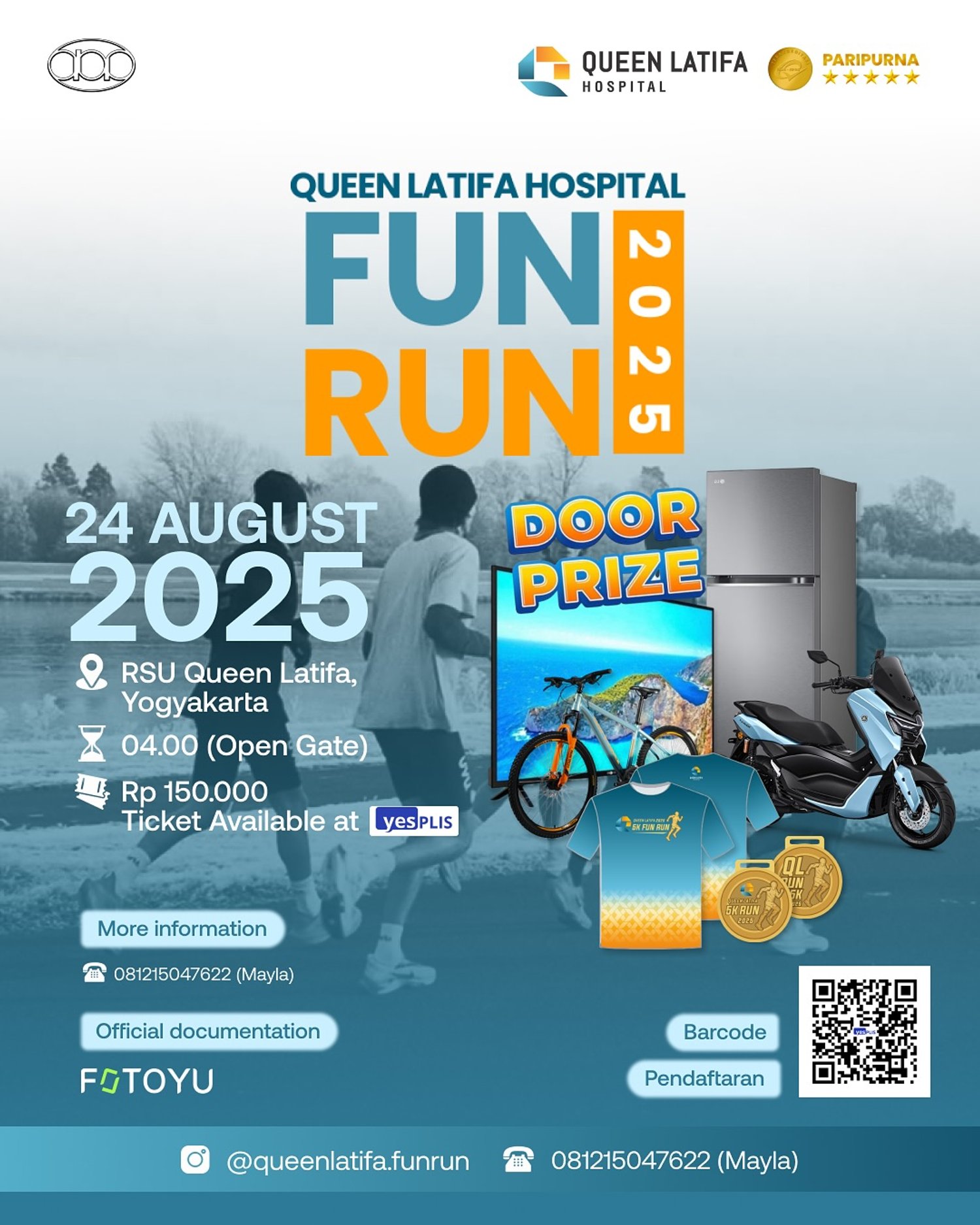 Queen Latifa Hospital Fun Run 2025