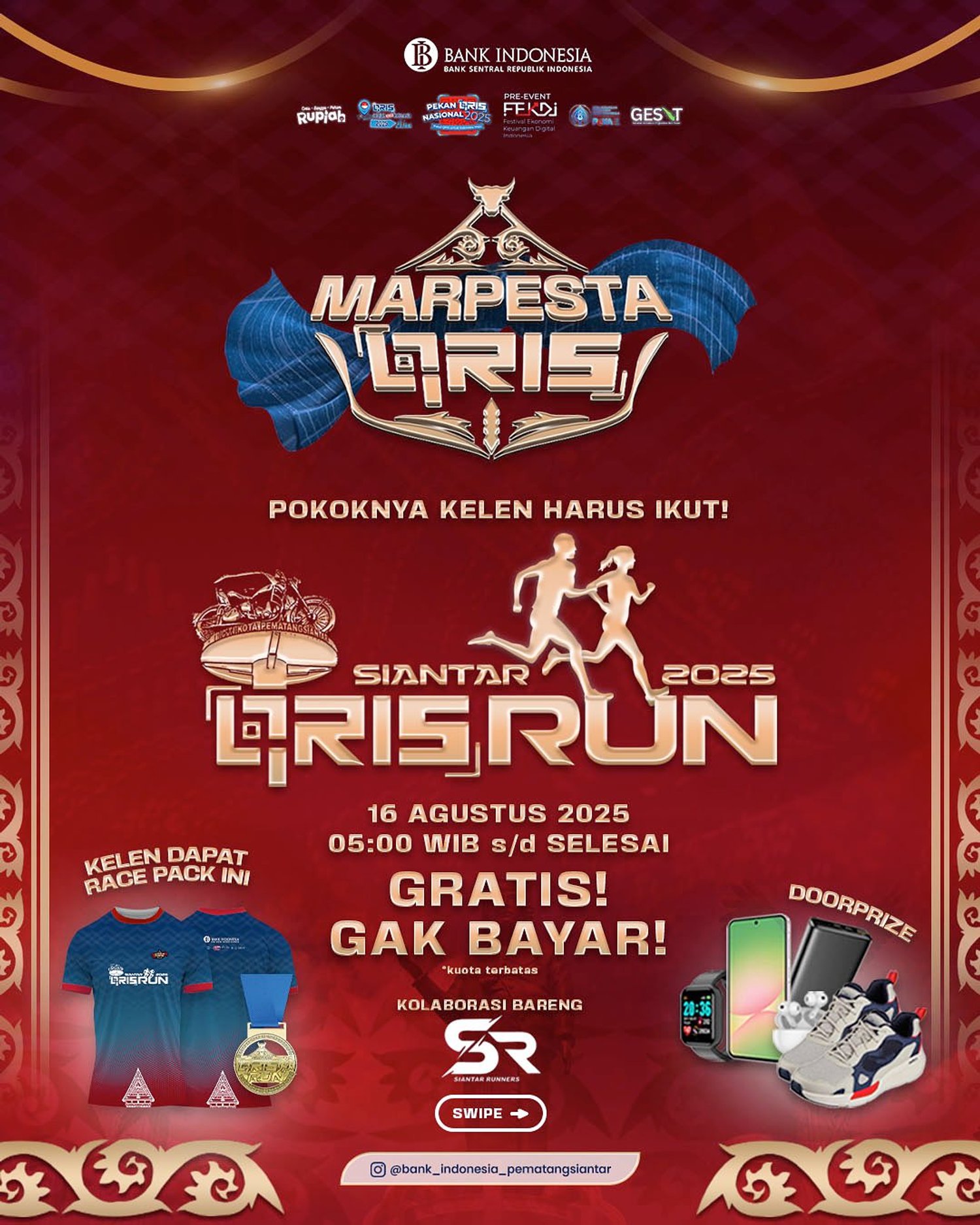 Siantar QRIS Run 2025