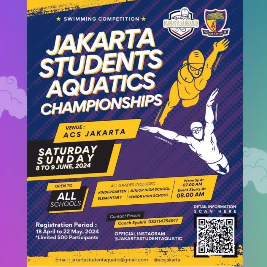 Swimming Competition Jakarta Students Aquatics Championships 2024