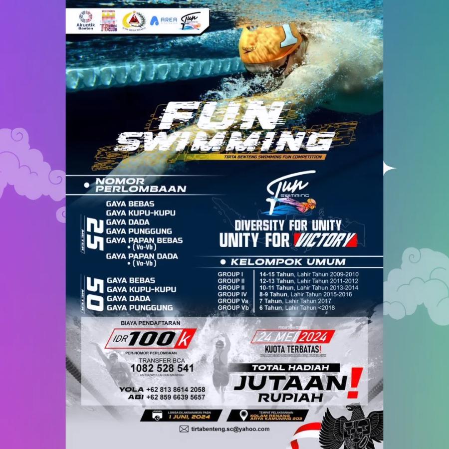 Tirta Benteng Swimming Fun Competition 2024