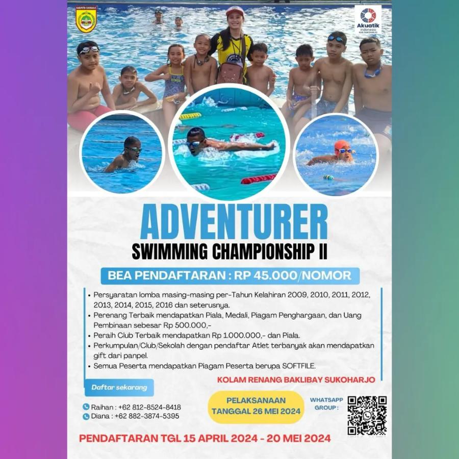 Adventurer Swimming Championship II 2024