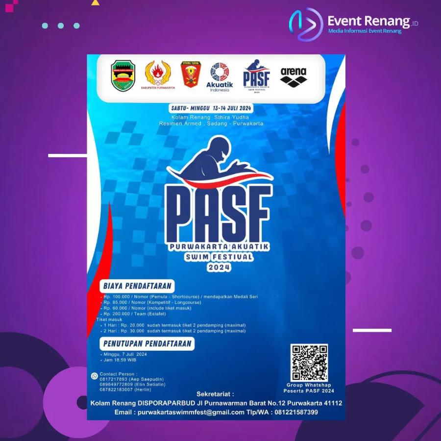 Purwakarta Akuatik Swim Festival 2024