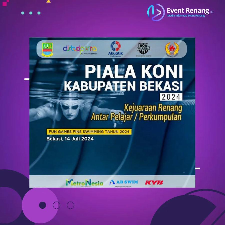 Piala Koni Kabupaten Bekasi Fun Games Fins Swimming 2024