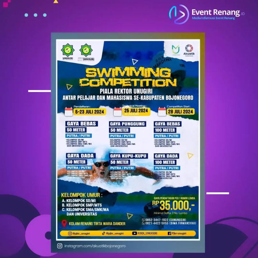 Piala Rektor Unugiri Kabupaten Bojonegoro 2024