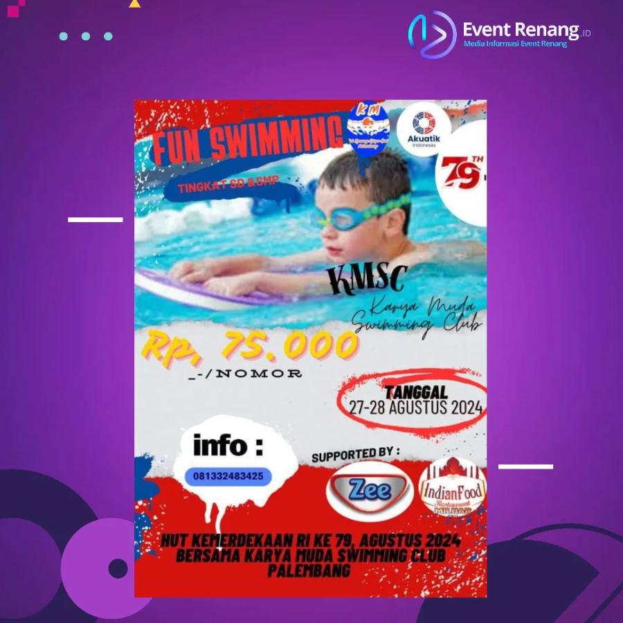 Karya Muda Fun Swimming HUT RI Ke-79 2024