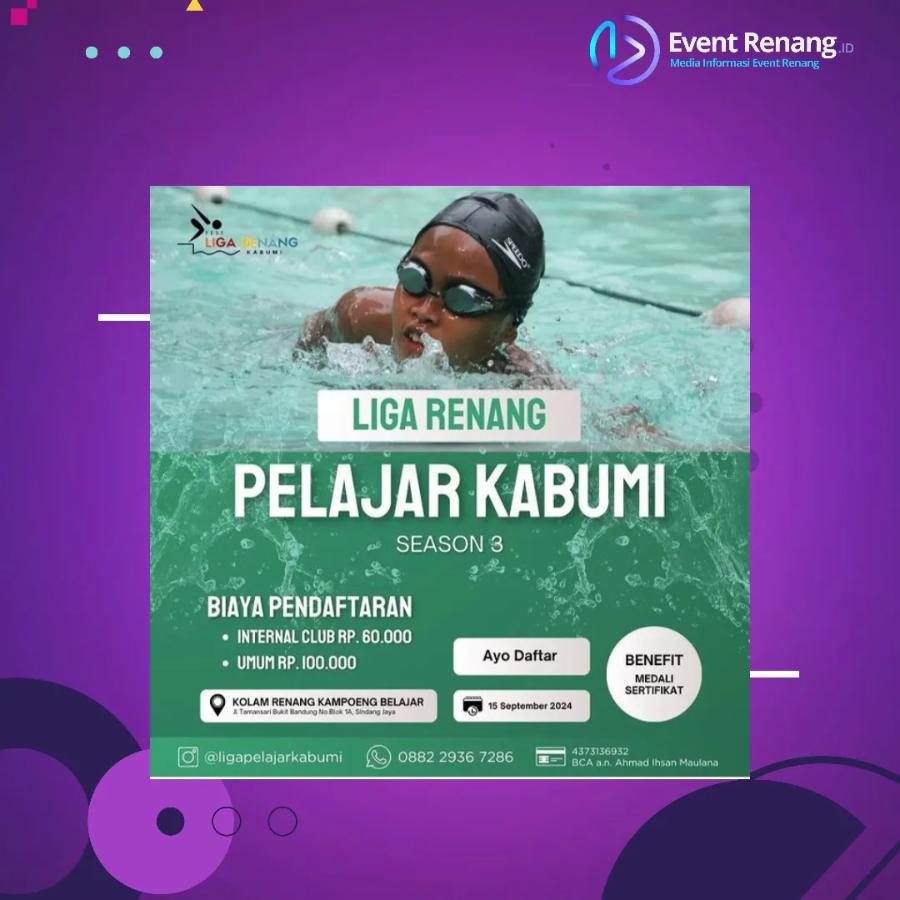 Liga Renang Pelajar Kabumi Season 3 2024