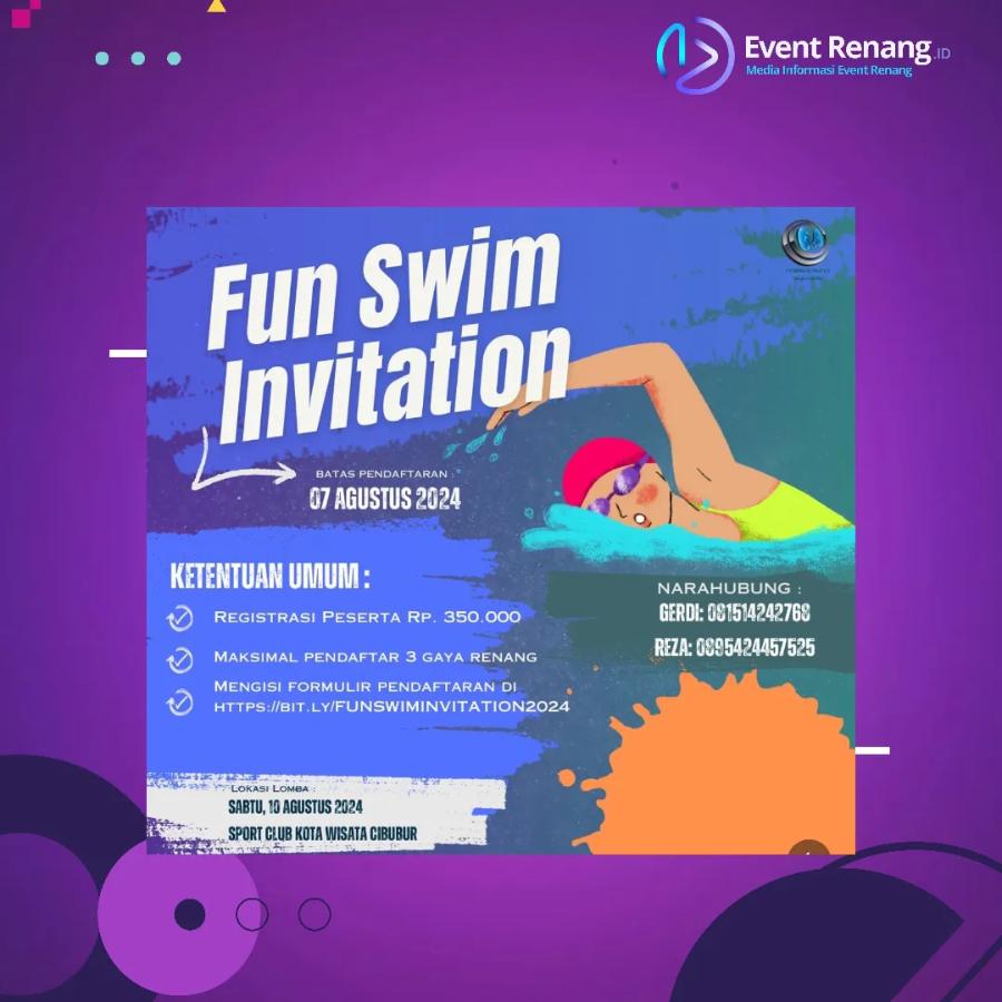 Fun Swim Invitation 2024