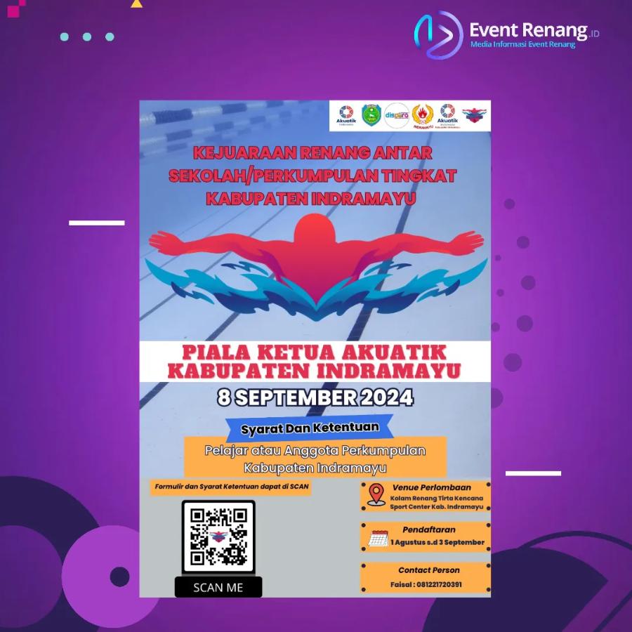 Piala Ketua Akuatik Kabupaten Indramayu 2024