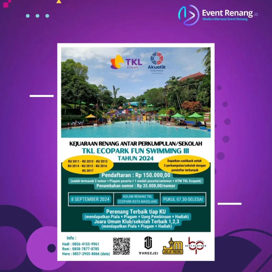 TKL Ecopark Fun Swimming III 2024