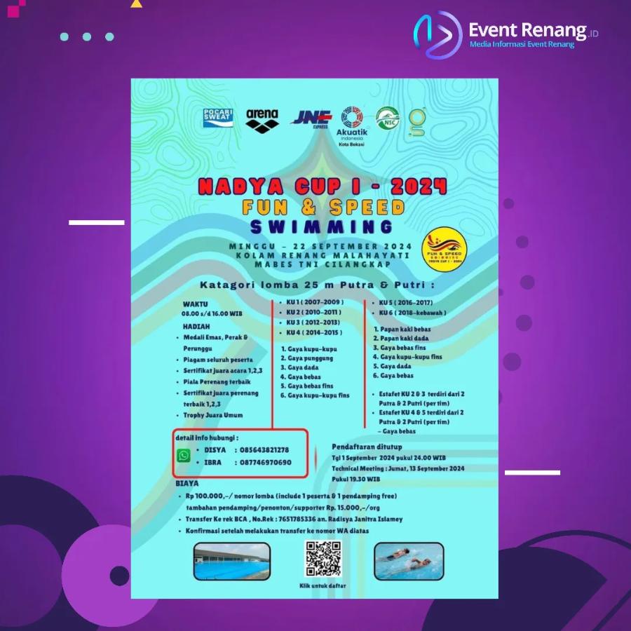 NADYA CUP I 2024 Fun & Speed Swimming