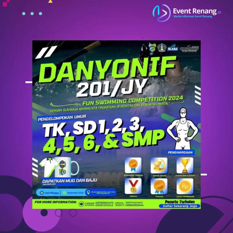 Danyonif 201/JY Fun Swimming Competition 2024
