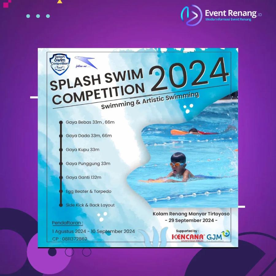 Splash Swim Competition 2024 Swimming & Artistic Swimming