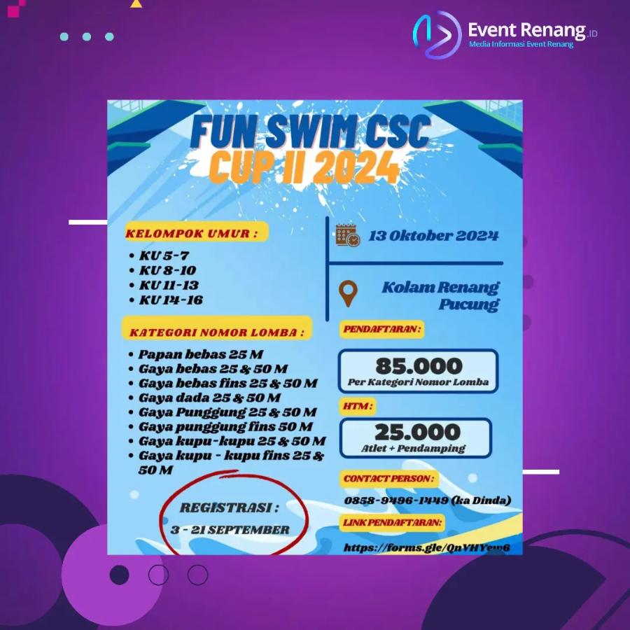 Fun Swimming CSC Cup II 2024