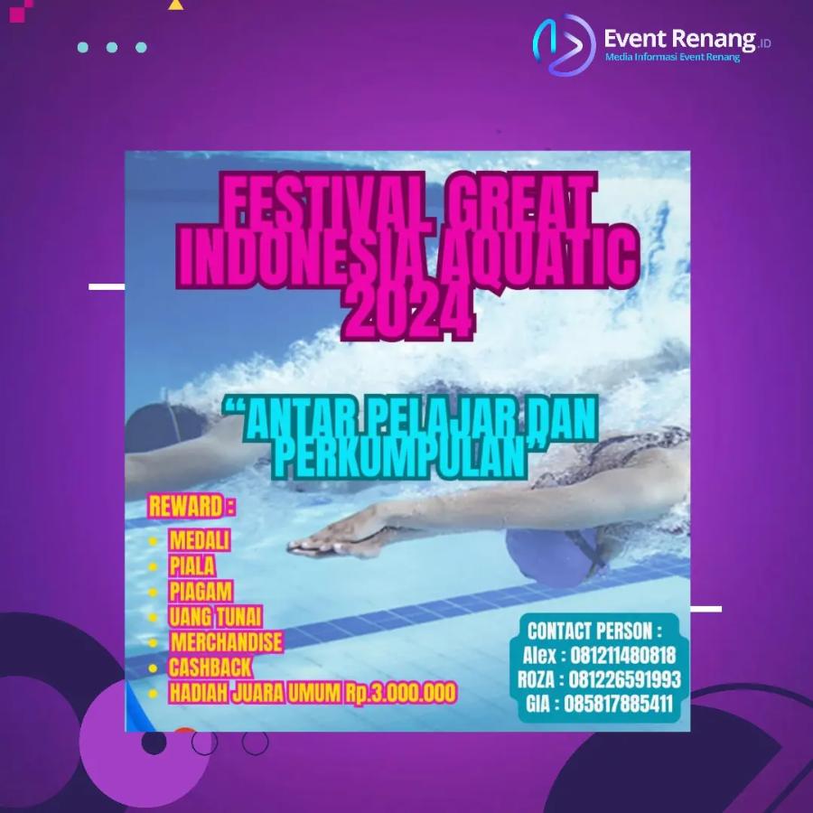 Festival Great Indonesia Aquatic 2024