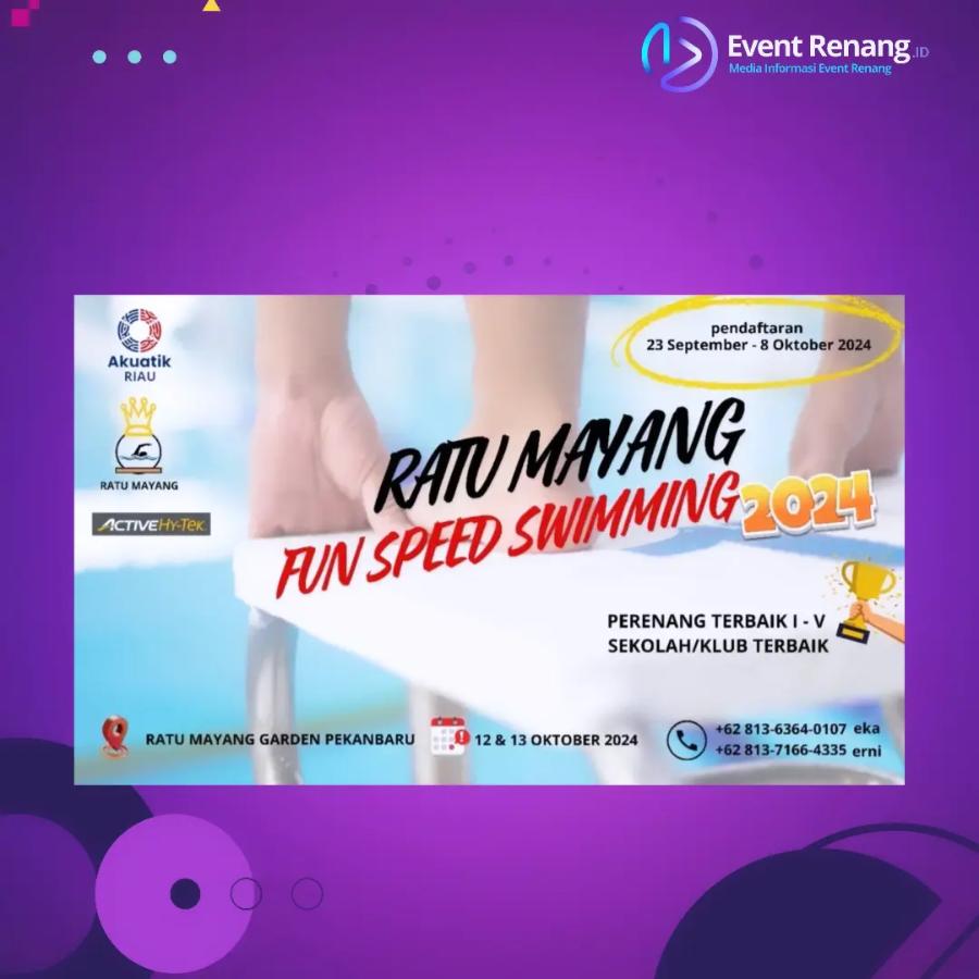 Ratu Mayang Fun Speed Swimming 2024