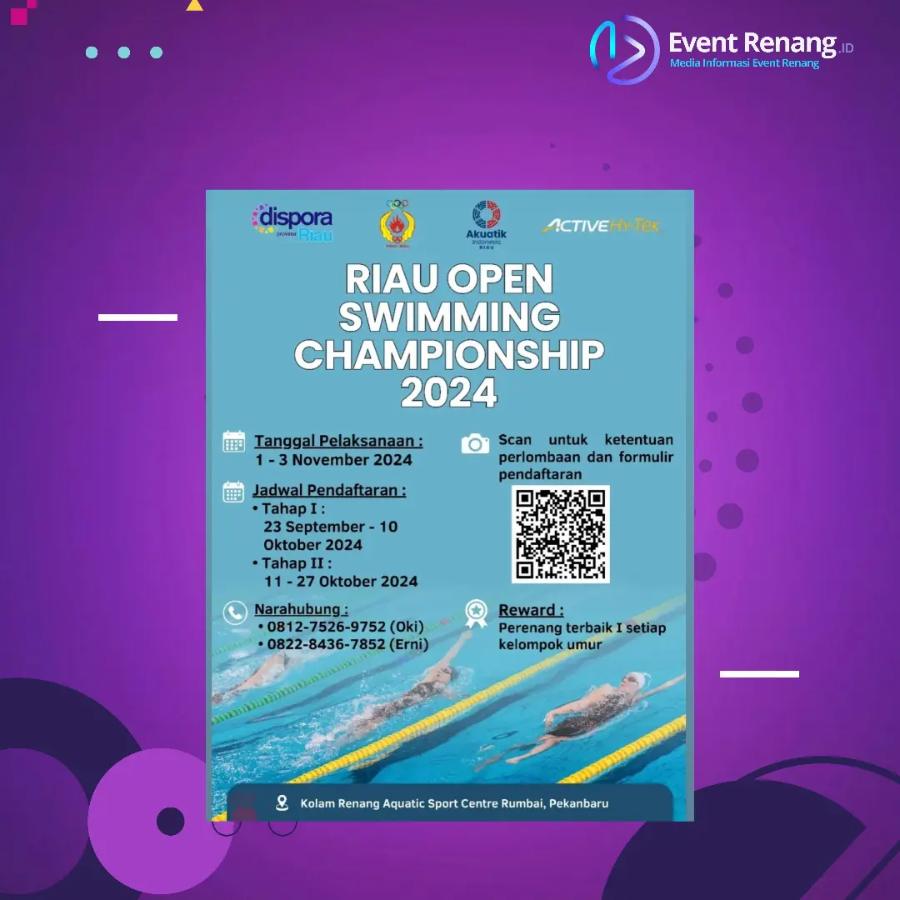 Riau Open Swimming Championship 2024